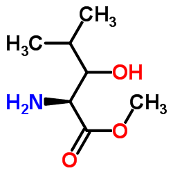 Leucine,3-hydroxy-,methyl ester (9CI) structure