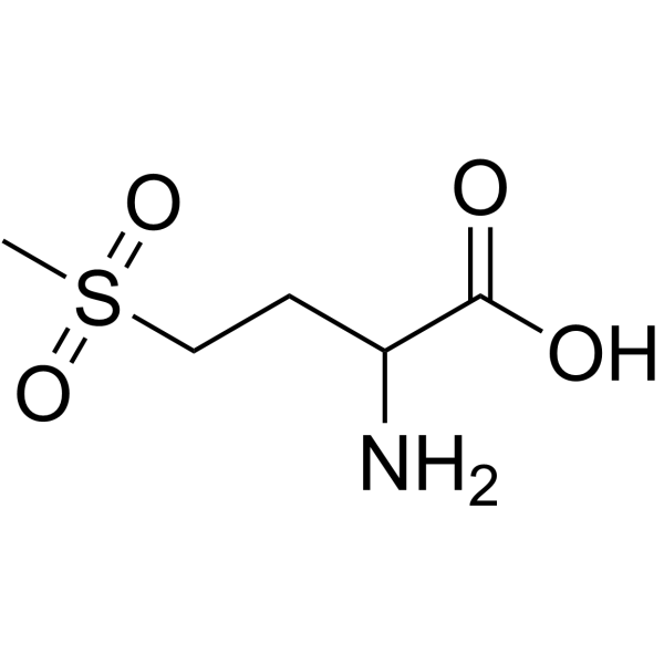 dl-methionine sulfone structure