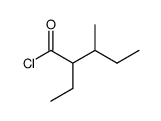 2-ethyl-3-methyl-valeryl chloride Structure