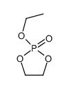 2-乙氧基-1,3,2-二氧磷杂环戊烷2-氧化物结构式
