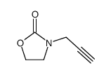 3-prop-2-ynyl-1,3-oxazolidin-2-one Structure