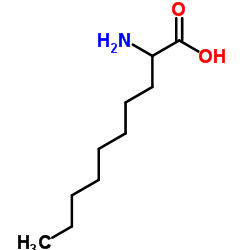 (S)-2-氨基癸酸结构式