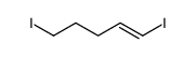 1,5-diiodopent-1-ene Structure