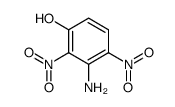 3-amino-2,4-dinitro-phenol结构式