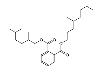 2,5-dimethylheptyl 4-methyloctyl phthalate Structure