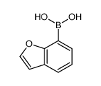 B-4-苯并呋喃硼酸结构式