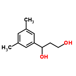 1-(3,5-Dimethylphenyl)-1,3-propanediol结构式