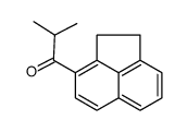 1-(1,2-dihydroacenaphthylen-3-yl)-2-methylpropan-1-one Structure