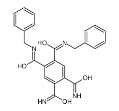 1-N,2-N-dibenzylbenzene-1,2,4,5-tetracarboxamide Structure