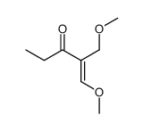 1-methoxy-2-(methoxymethyl)pent-1-en-3-one Structure