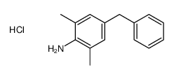 4-benzyl-2,6-dimethylaniline,hydrochloride Structure