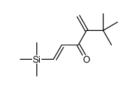 5,5-dimethyl-4-methylidene-1-trimethylsilylhex-1-en-3-one Structure