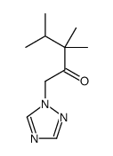 3,3,4-trimethyl-1-(1,2,4-triazol-1-yl)pentan-2-one Structure