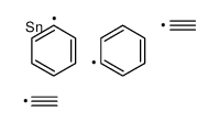diethynyl(diphenyl)stannane结构式