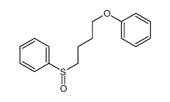 4-(benzenesulfinyl)butoxybenzene Structure