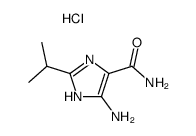 2-ISOPROPYL-5-CARBOXAMIDO-4-AMINOIMIDAZOLE Structure
