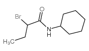 2-溴-N-环己基丁酰胺结构式