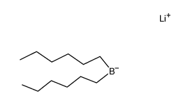 lithium di-n-hexylborohydride结构式