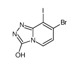 7-bromo-8-iodo-2H-[1,2,4]triazolo[4,3-a]pyridin-3-one Structure