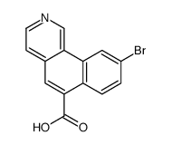 9-bromobenzo[h]isoquinoline-6-carboxylic acid Structure
