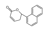 (2S)-2-naphthalen-1-yl-2,3-dihydropyran-6-one结构式