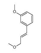 1-methoxy-3-(3-methoxyprop-1-enyl)benzene结构式