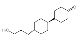 Trans-[4'-Butyl-1,1'-bicyclohexyl]-4-one Structure