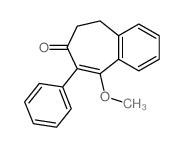 6-methoxy-5-phenyl-bicyclo[5.4.0]undeca-5,7,9,11-tetraen-4-one Structure