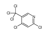 2,4-dichloro-5-(trichloromethyl)pyridine Structure