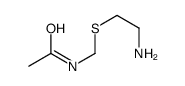 N-(2-aminoethylsulfanylmethyl)acetamide Structure