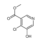 METHYL 4-CHLORO-5-HYDROXYNICOTINATE structure