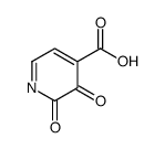 2,3-dioxopyridine-4-carboxylic acid Structure