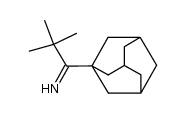 1-(1-adamantyl)-2,2-dimethyl-1-propanimine结构式