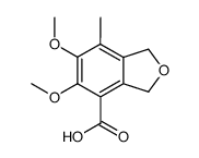 5,6-dimethoxy-7-methyl-phthalan-4-carboxylic acid结构式