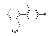 1-(4'-fluoro-2'-methylbiphenyl-2-yl)methanamine Structure