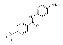 N-(4-aminophenyl)-4-trifluoromethyl-benzamide Structure