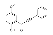 1-(2-hydroxy-5-methoxyphenyl)-3-phenylprop-2-yn-1-one Structure
