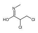 2,3-dichloro-N-methylpropanamide Structure