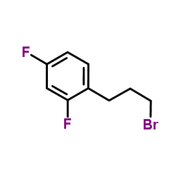 1-(3-Bromopropyl)-2,4-difluorobenzene structure