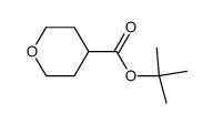 tetrahydro-pyran-4-carboxylic acid tert-butyl ester结构式
