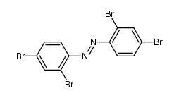 bis-(2,4-dibromo-phenyl)-diazene结构式