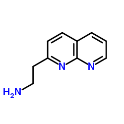 2-[1,8]Naphthyridin-2-yl-ethylamine结构式