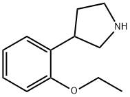 3-(2-Ethoxyphenyl)pyrrolidine Structure