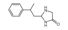 (+/-)-2-(2-phenylpropyl)imidazolidin-4-one Structure