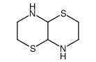 2,3,4,4a,6,7,8,8a-octahydro-[1,4]thiazino[3,2-b][1,4]thiazine结构式