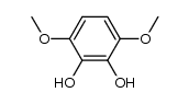3,6-dimethoxy-1,2-benzenediol Structure