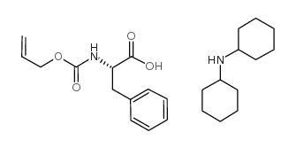 Aloc-L-Phe-OH * DCHA Structure