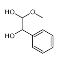 1-methoxy-2-phenylethane-1,2-diol Structure