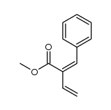 (Z)-methyl 2-benzylidenebut-3-enoate结构式