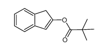1H-inden-2-yl pivalate结构式